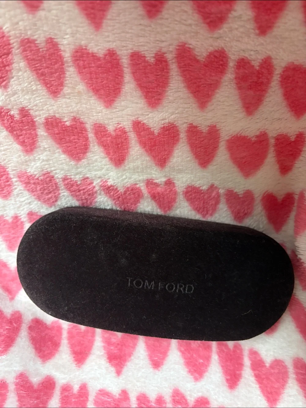 Tom Ford Black Velvet Glasses Case